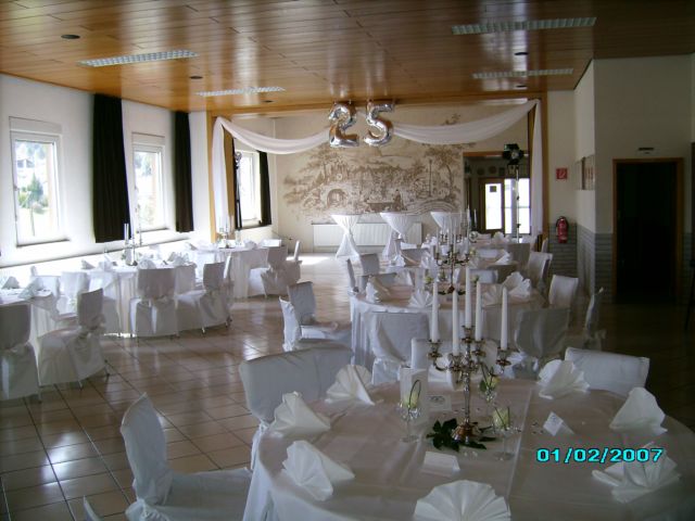 Dekoration der Sängerhalle