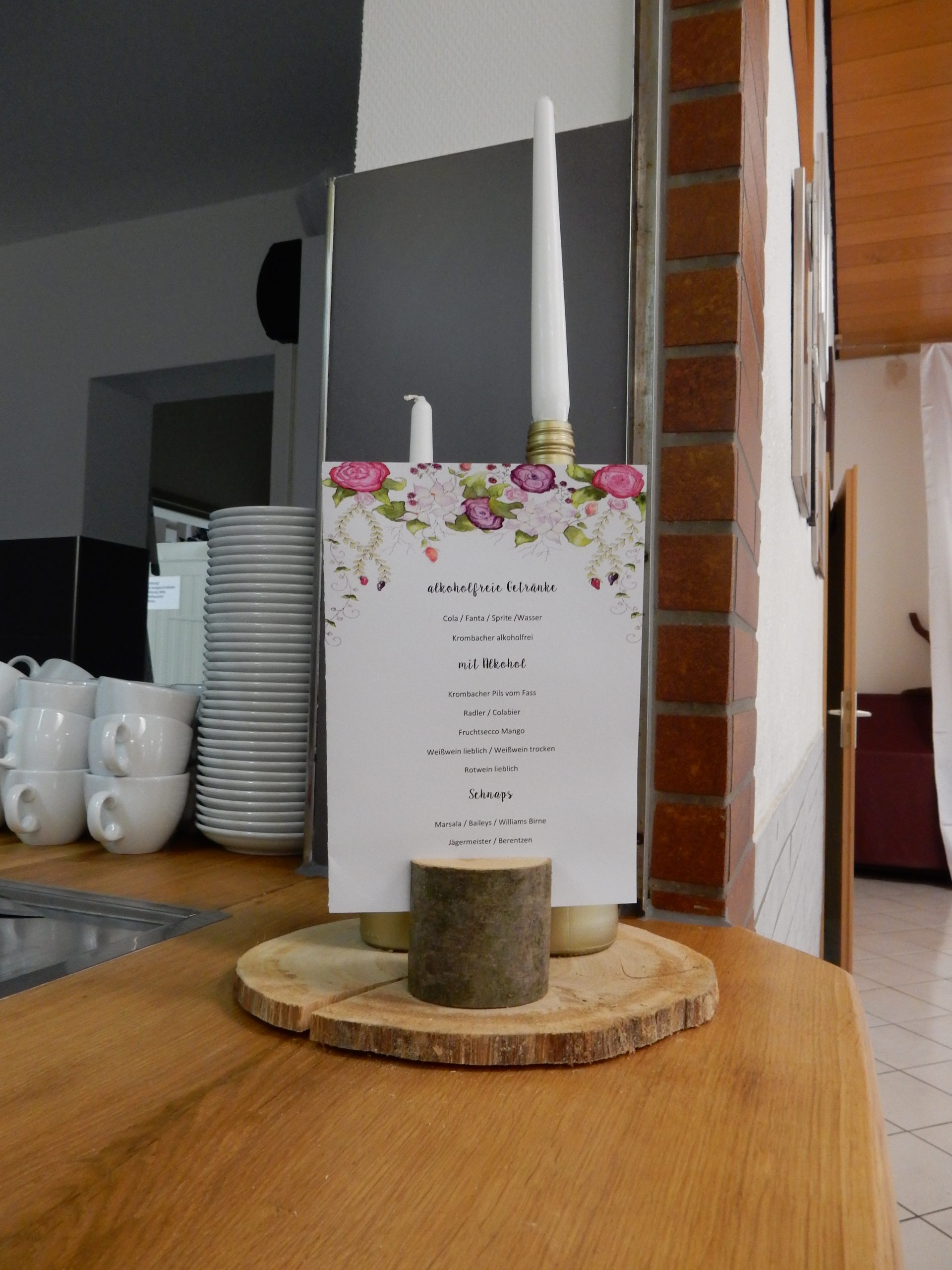 Dekoration der Sängerhalle